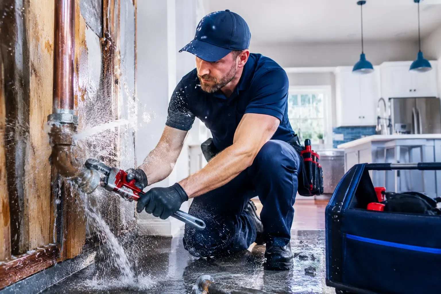 Local emergency pipe repair professionals in De Graff, OH